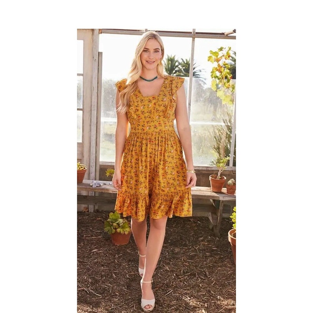 Matilda Jane Womens Dress Brilliant daydream Fantasy Fancy Size Small New